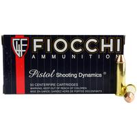 Fiocchi .38 Special 130 Grain Full Metal Jacket 50 Round Box