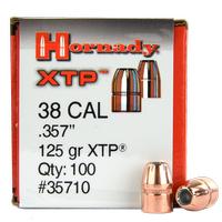 Hornady .38/357 Bullet 125GR XTP .357