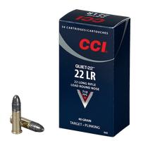 CCI Quiet .22LR 40 Grain 50 Rounds 