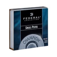 Federal Small Pistol Primers, 100 Count