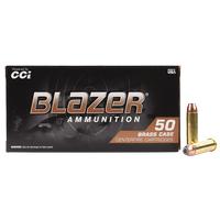 Blazer Brass 357 Magnum 158 Grain Jacketed Hollow Point 50 Round Box