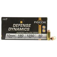 Fiocchi 10MM 180 Grain Jacketed Hollow Point 50 Round Box