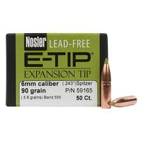 6mm 90 Grain E-Tip™ Lead Free™ Bullet (50ct)