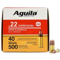 Aguila .22LR Super Extra 40 Grain 500 Rounds