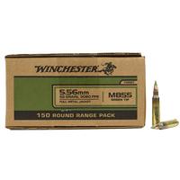 Winchester M855 5.56MM 62 Grain FMJ, 150 Rounds