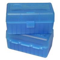 MTM Case Guard R-50 50 Round, Blue (Item #RM-50-24)