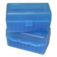 MTM Case Guard R-50 50 Round, Blue (Item #RMLD-50-24)