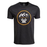 Vortex Three Peaks T-Shirt, Charcoal Heather