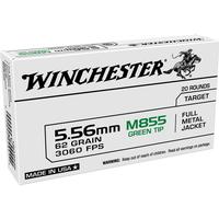 Winchester M855 5.56mm 62 Grain, 20 Rounds