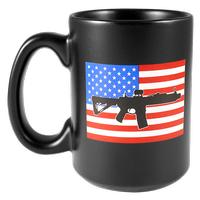 Black Rifle Coffee RWB AR Flag Ceramic Mug
