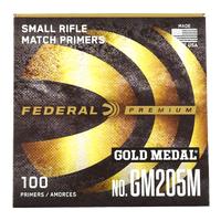 Federal Gold Medal Small Rifle Match Primers, 100 Count