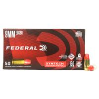 Federal Syntech PCC 9MM 130 Grain TSJ 50 Rounds
