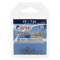 AFW Mighty Mini Split Rings, Gunmetal Black