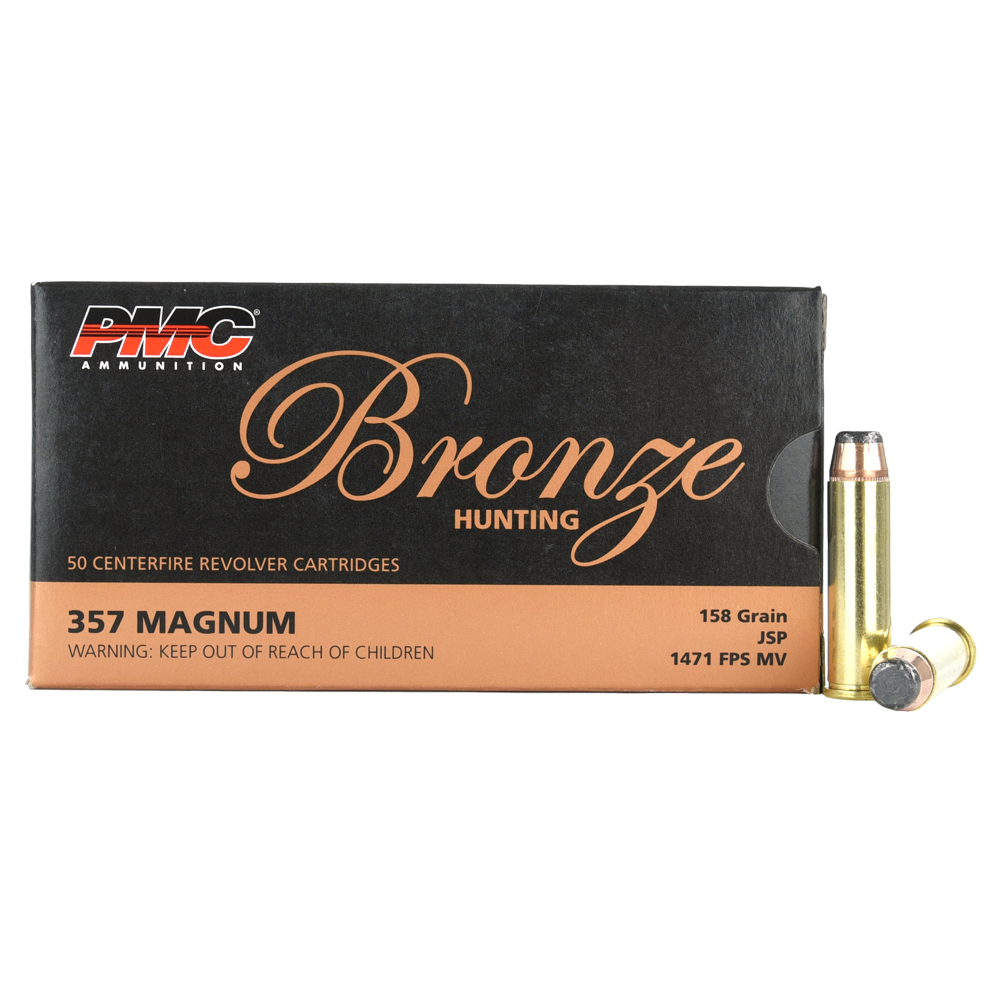 PMC Bronze .357 Mag 158 Grain JSP