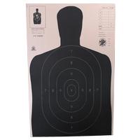 Alco Red Dot Police Training Program Target, NRA Silhouette