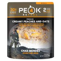 Peak Refuel Creamy Peached and Oats, Chad Mendes Signature Meal