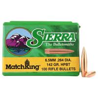 Sierra Bullets Matchking 6.5MM/.264 Cal 142 Grain 100 Count