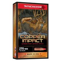 Winchester Copper Impact 270 Win 130 Grain 20 Rounds