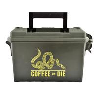 Black Rifle Coffee Company BRCC Coffee Can, Olive Drab