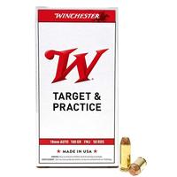 Winchester Target & Practice 10MM 180 Grain FMJ 50 Rounds