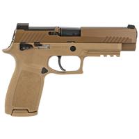 Sig Sauer P320 M17 9mm Full-Size Flat Dark Earth (FDE) Pistol with Manual Safety