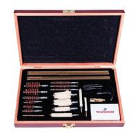 Dac Tech Winchester Deluxe Cleaning Kit Universal 42 Piece Wood Box