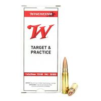 Winchester Target & Practice 7.62x39MM 123 Grain FMJ 20 Rounds