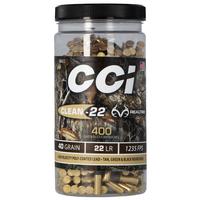 CCI Clean-22 22LR 40 Grain Polycoated Round Nose 400 Rounds