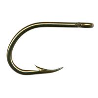 Mustad O'Shaughnessy Bronze Bait Hook, 10 Pack