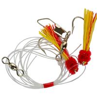 Lead Masters Droppers Shrimp Fly Rock Fish Rig #5/0