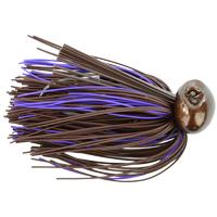 Bass Patrol Football Head Jig 3/8oz (Item #BPJ3803)