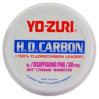 Yo-Zuri H.D. Carbon Leader Pink 30 yards