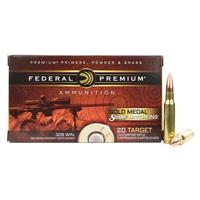 Federal Gold Medal Sierra MatchKing .308 Win 168 Gr BTHP 20 Rounds