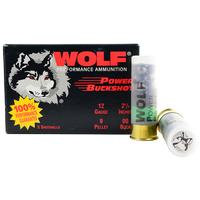 Wolf 12 Gauge Power Buckshot 2 3/4