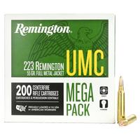 Remington UMC .223Rem 55 Grain Metal Case 200 Round Value Pack