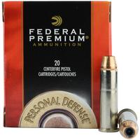 Federal Personal Defense .357 Magnum 158 Grain Hydra-Shok Jacketed Hollow Point 20 Rounds