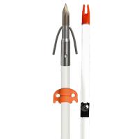 AMS Bowfishing White Fiberglass Chaos Point Arrow