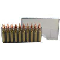 MTM Case Guard J-20 20 Round Rifle Ammo Box Clear Smoke